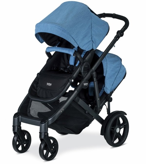 B-Ready G3 Double Stroller - Lapis (Albee Baby Exclusive)