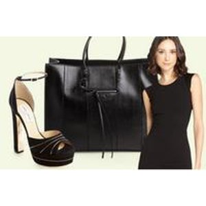 Balenciaga Handbags, Prada Shoes & More Designer Items in Black on Sale @ Belle and Clive