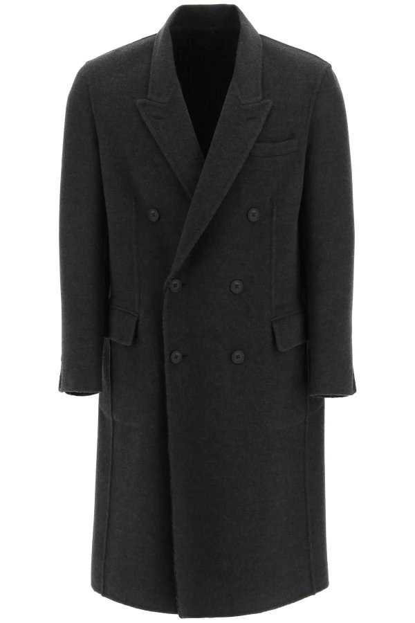 reversible wool coat