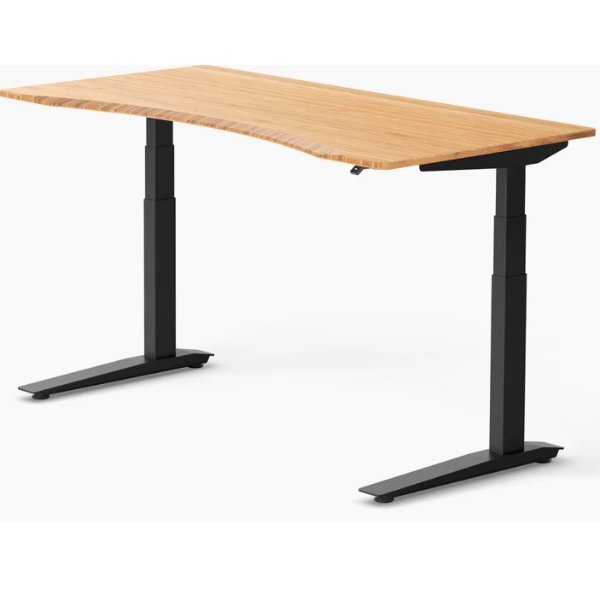 Jarvis Contour Bamboo Standing Desk - Design Within Reach