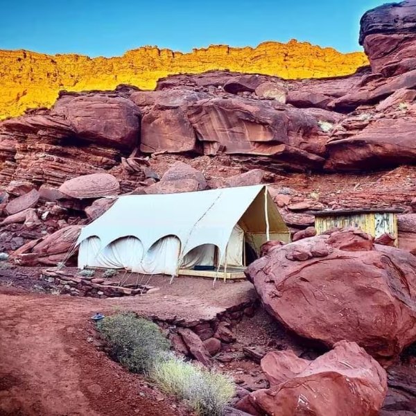 Moab Glamping Luxury Tent for 2 - Tents for Rent in Moab Utah United States