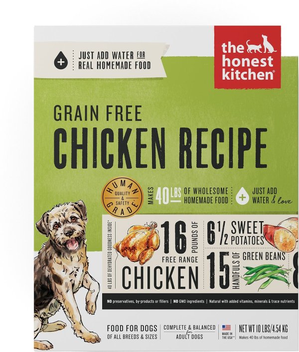 Chicken Recipe Grain-Free Dehydrated Dog Food