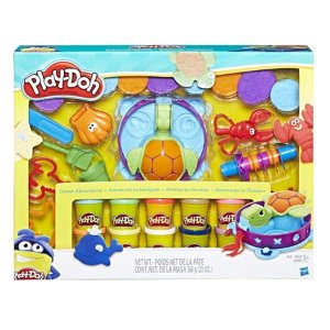 Play-Doh 培乐多海洋探险套装，含10罐橡皮泥+模具