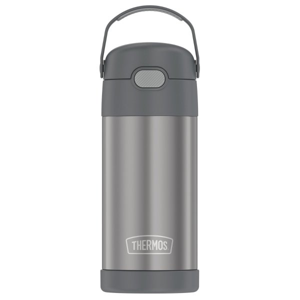 F4100CH6 12-Ounce Funtainer Vacuum-Insulated Stainless Steel Bottle (Gray)
