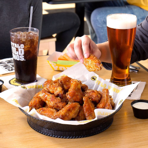 $15 off over $20Buffalo Wild Wings limited time promotion