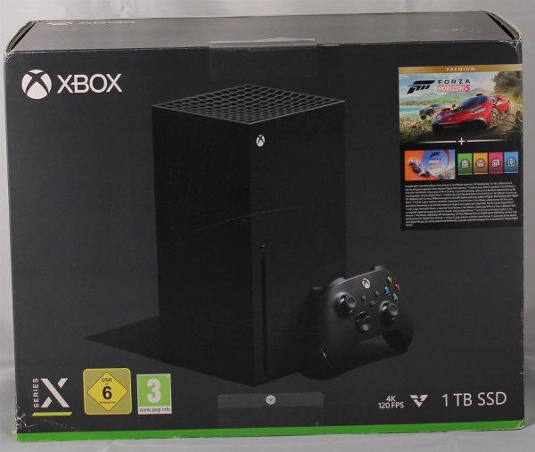 Xbox Series X 游戏主机 1T + 地平线5捆绑包