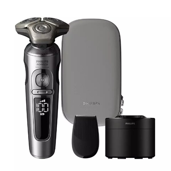 Shaver S9000 Prestige Wet & Dry Electric shaver with SkinIQ