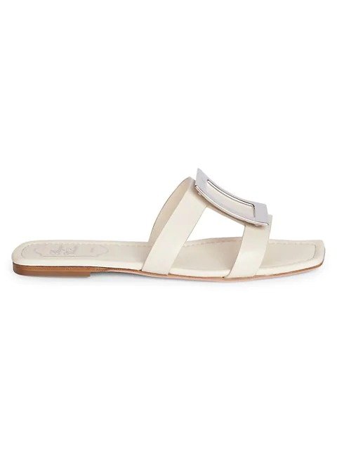 Leather Flat Sandals