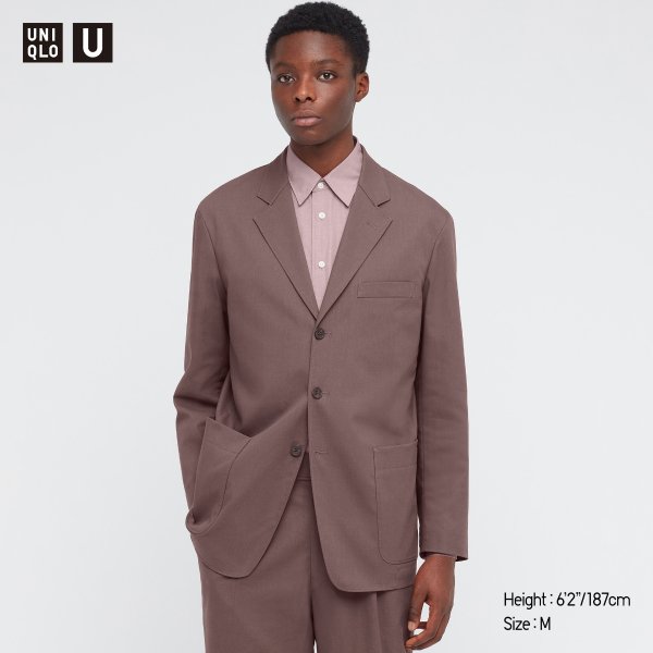 MEN U RELAXED-FIT TAILORED JACKET