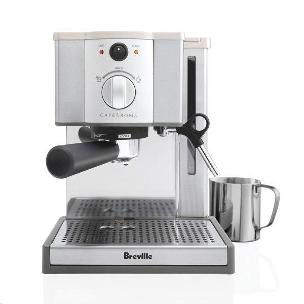 ESP8XL Cafe Roma Stainless Espresso Maker