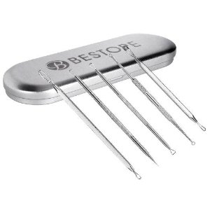 BESTOPE Blackhead Remover Pimple Comedone Extractor Tool Best Acne Removal Kit