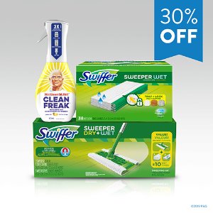 Swiffer Starter Kit & Clean Freak Bundle