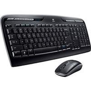 Logitech MK320 Full-Size Wireless Multimedia Keyboard and Optical Mouse Combo