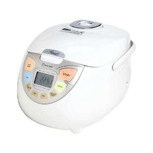 Rosewill RHRC-13002 White 10-Cup Fuzzy Logic Rice Cooker