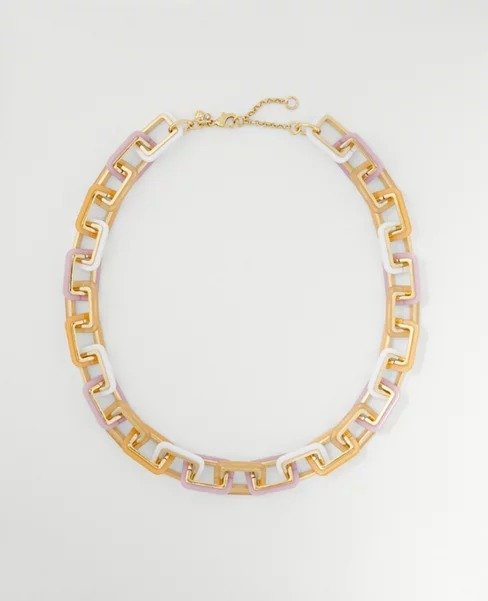 Rectangle Link Statement Necklace | Ann Taylor