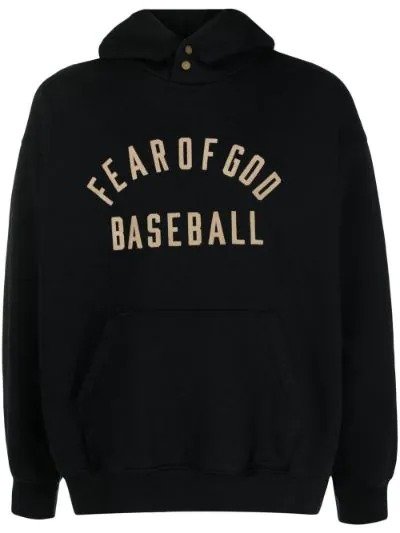logo-print pullover hoodie | Fear Of God | Eraldo.com