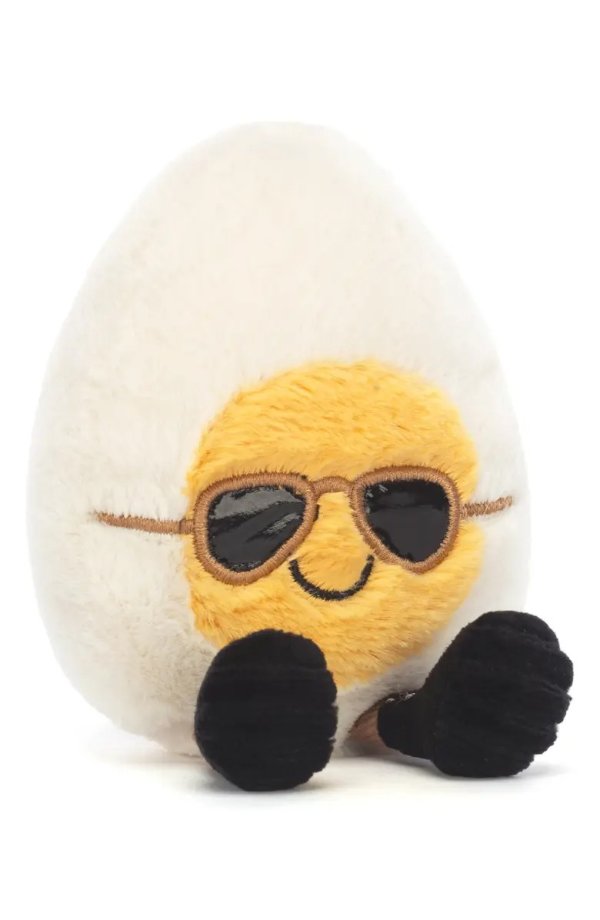 Amusable Boiled Egg Plush Toy