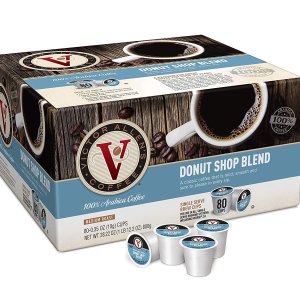 Victor Allen Donut Shop Blend for K-Cup Medium Roast 80 Count