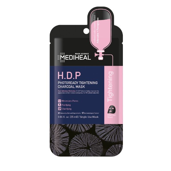 H.D.P Photoready Tightening Charcoal Mask 10 pack