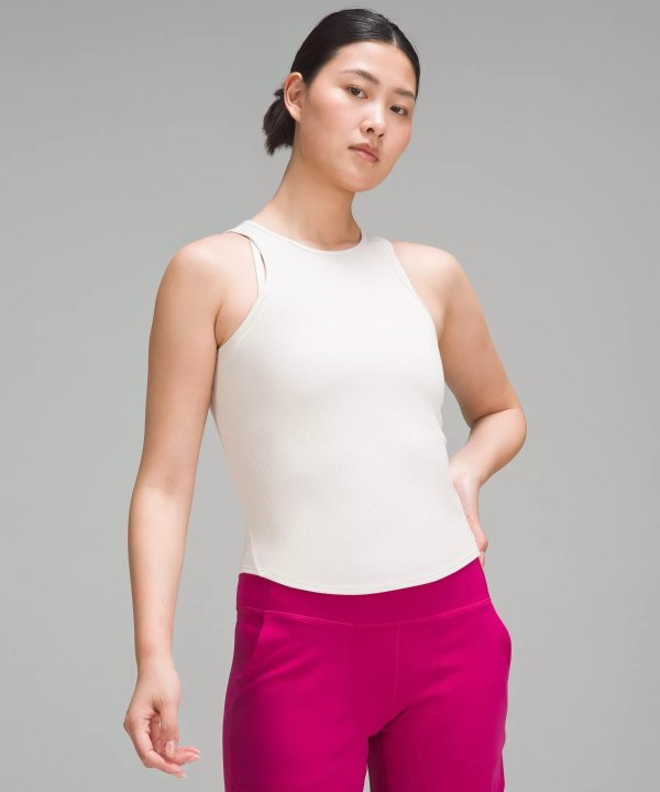 Modal Silk Twist-Back Yoga Tank Top | Women's Sleeveless & Tank Tops | lululemon