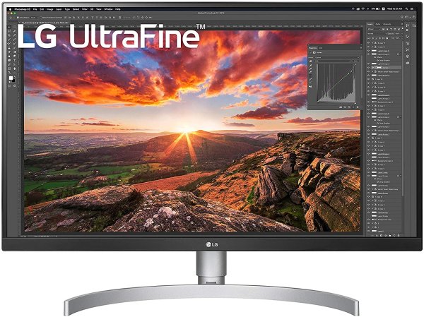 27UN850-W 27" Ultrafine USB-C 4K IPS 99%sRGB 显示器