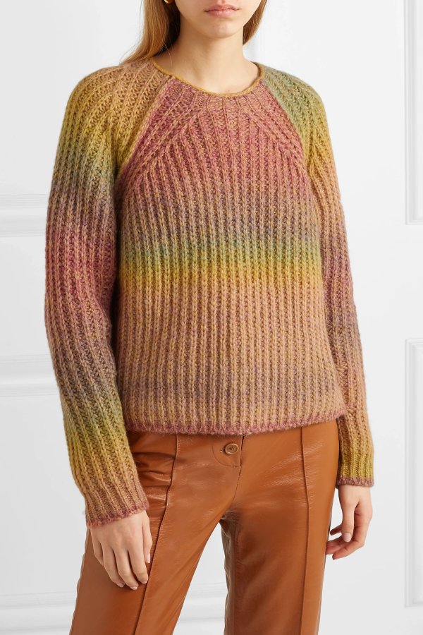 Kyla ribbed-knit sweater