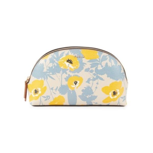 ​Floral-Print Cosmetic Pouch
