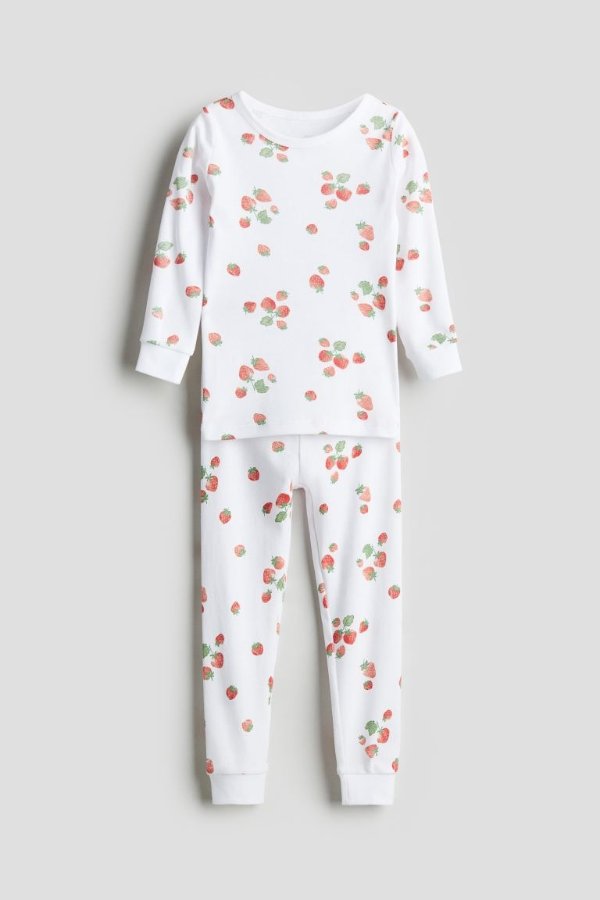 小樱桃图案 婴幼儿睡衣套装