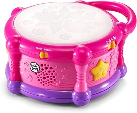 Learn & Groove Color Play Drum Bilingual, Pink (Amazon Exclusive)