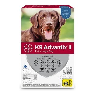 Bayer K9 Advantix II Dog Flea, Tick & Mosquito Prevention on Sale