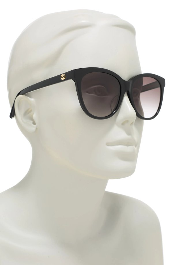 58mm Round Sunglasses