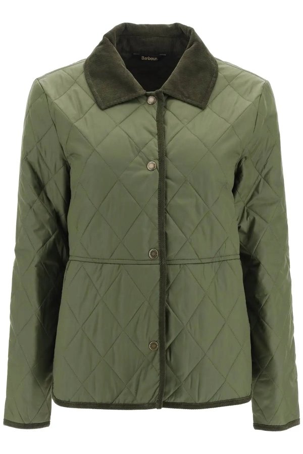 'claydebank' quilted jacket
