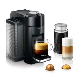 Nespresso Vertuo Evoluo Coffee and Espresso Machine with Aeroccino by De'Longhi