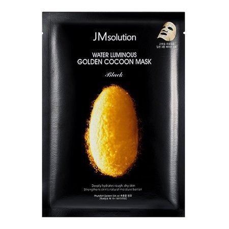 Water Luminous Golden Cocoon Mask (Black), 10 count