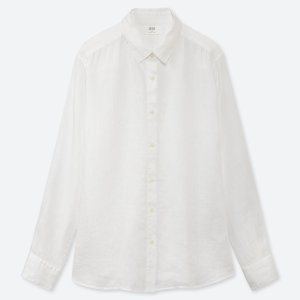 Uniqlo 亚麻衬衫  多色可选