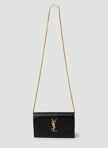 YSL Chain Shoulder Bag in Black