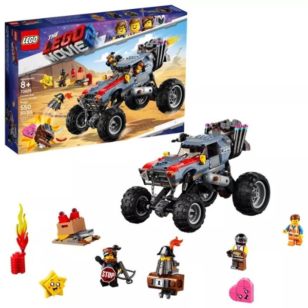THE LEGO MOVIE 2 Emmet and Lucy's Escape Buggy! 70829