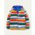 Cosy Reversible Fleece Hoodie - Blue Multi Stripe | Boden US