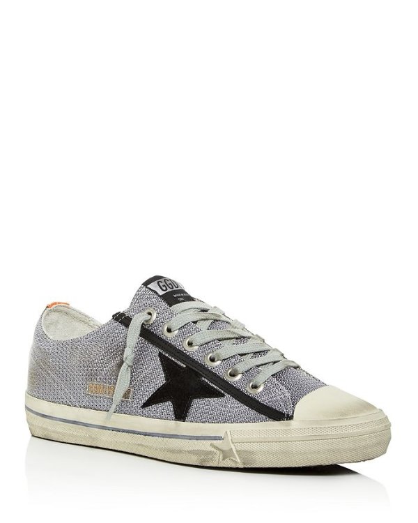 Unisex V-Star 2 Net Distressed Low-Top Sneakers