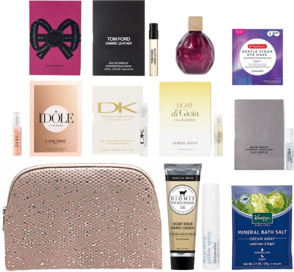 Variety Free 31 Piece Fragrance Beauty Bag with $75 purchase | Ulta Beauty