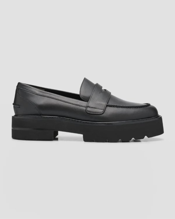Ultralift Leather Casual Penny Loafers