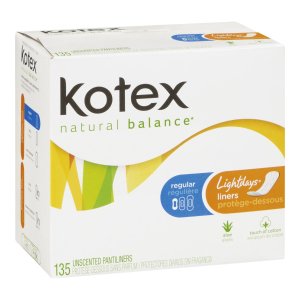Kotex Lightdays Regulra Panti无香型护垫(135片)