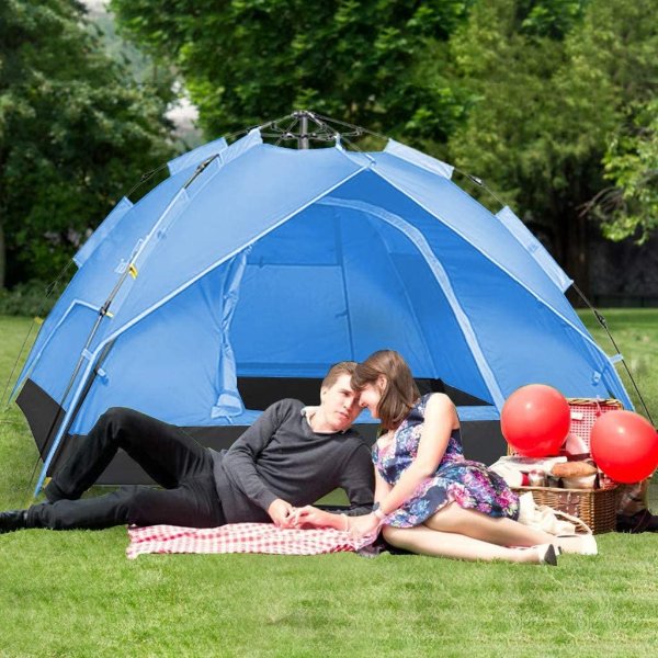 MINIKID Beach Tent Anti-UV Portable Sun Shade Shelter