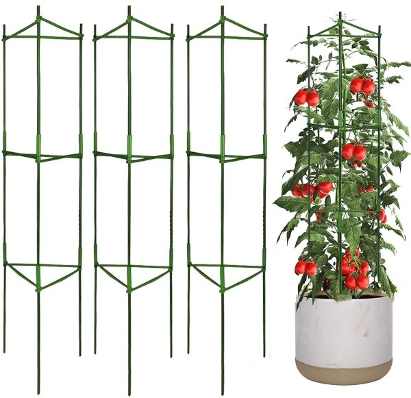 Moirsunt 3Pack Tomato Cages Plant Cages 4ft