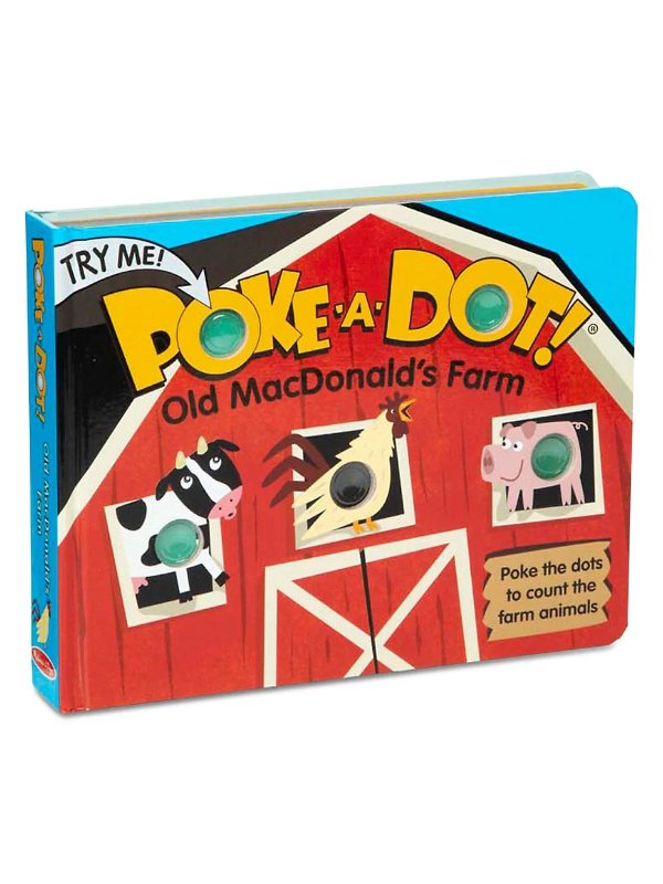 Poke-A-Dot Old MacDonald's Interactive Board Book