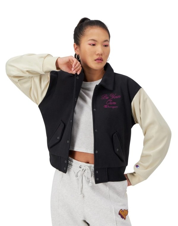 Letterman Patch Jacket, Be Your Own