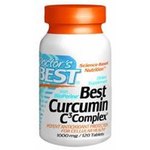 .com: Best Curcumin C3 Complex with Bioperine (1000 mg), Tablets, 120-Count