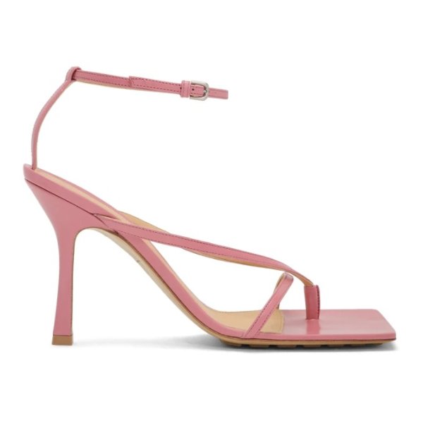 - Pink Stretch Sandals