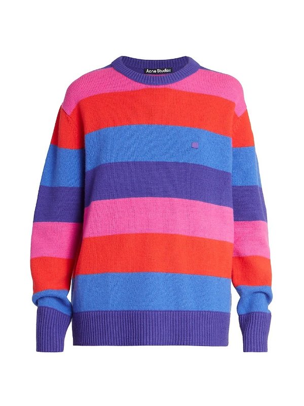 Nimah Striped Wool Sweater