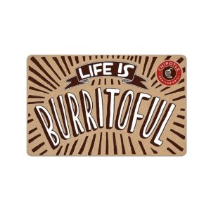 up to 10% offChipotle Gift Card sale
